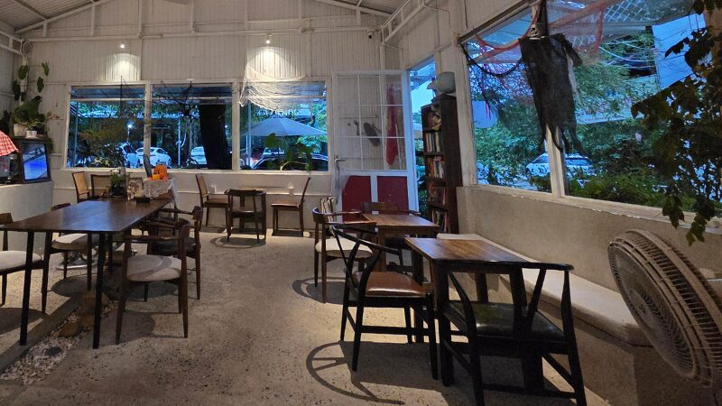 猫のいるカフェ