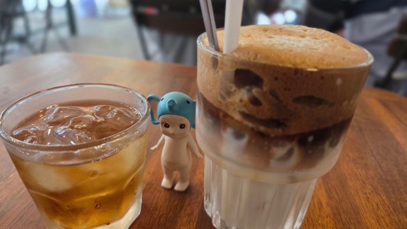 CAFES LE QUANのココナッツコーヒー