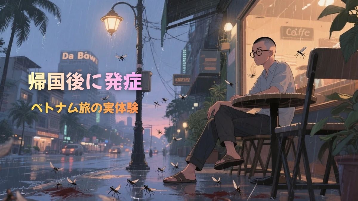 アイキャッチ（デング熱の実体験）