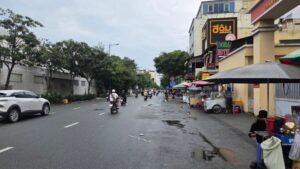 Bun cha HaNoi SenVangのある通り