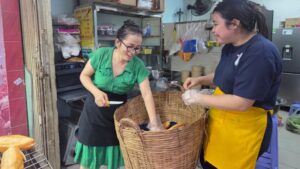 Hoi An Madam Thanhのコロコロ笑うお姉さん