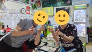 Passionate heartのママとのツーショット