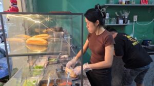 Tum Tum Hung Vuongの調理風景